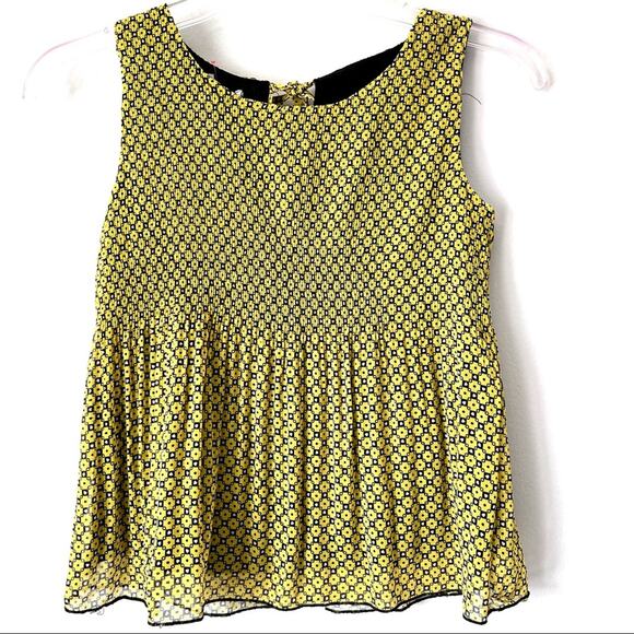 Byblos girls geometric design dressy sleeveless top size 8 - Picture 1 of 7